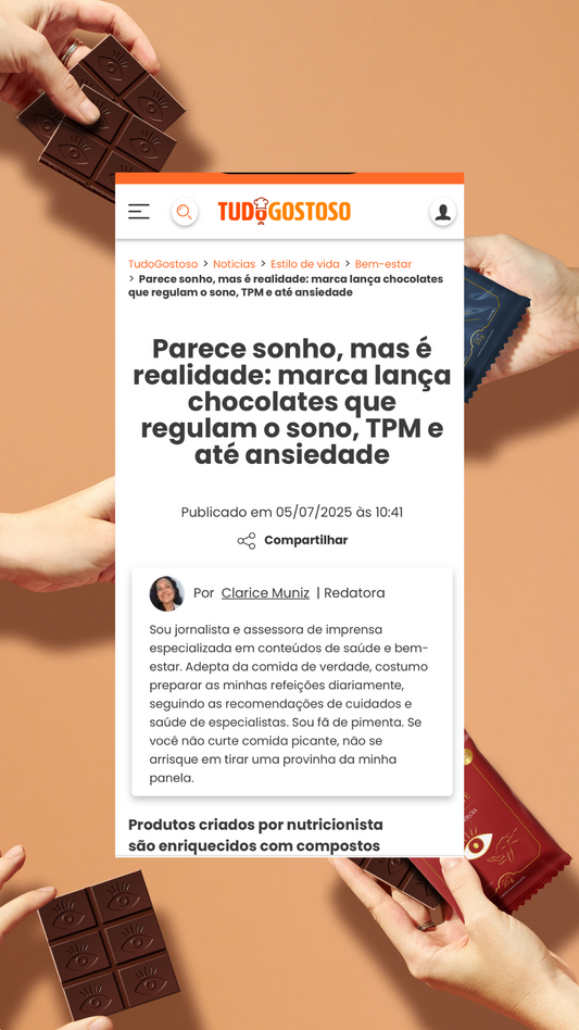 Reportagem TudoGostoso - Chocolate com vitaminas!