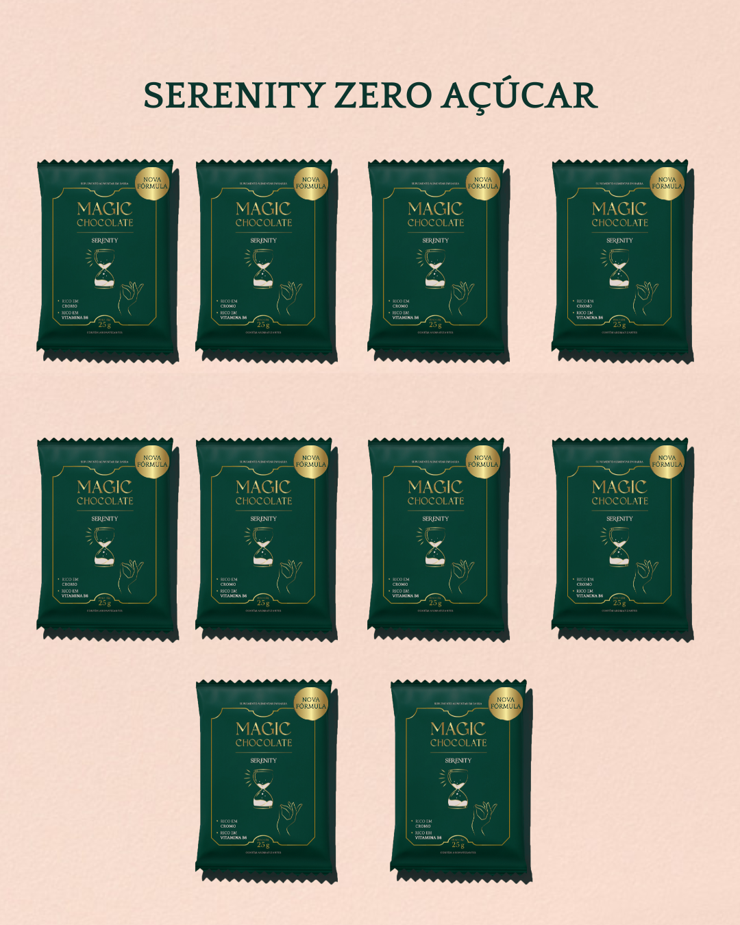 Serenity – Kit Econômico Saciedade (10 unidades)