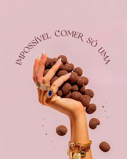 MAGIC POP — Pipoca caramelizada coberta de chocolate (150g)