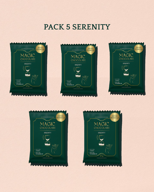Kit 5 unitários Saciedade Serenity