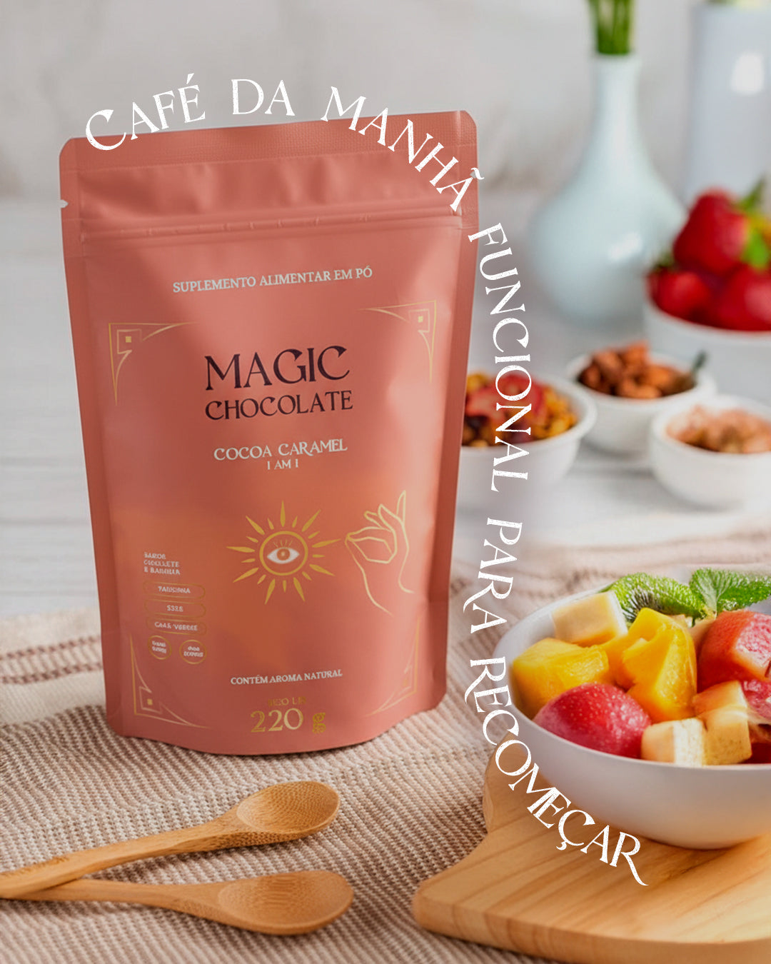 Cacau Energizante Em Pó - Achocolatado para energia e emagrecimento