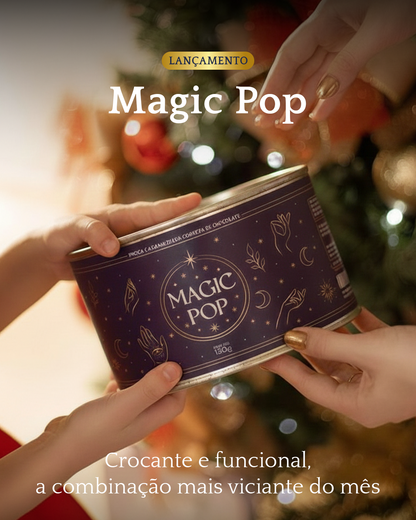MAGIC POP — Pipoca caramelizada coberta de chocolate (150g)
