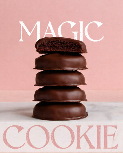 MAGIC COOKIE — Biscoito coberto de chocolate (160g)