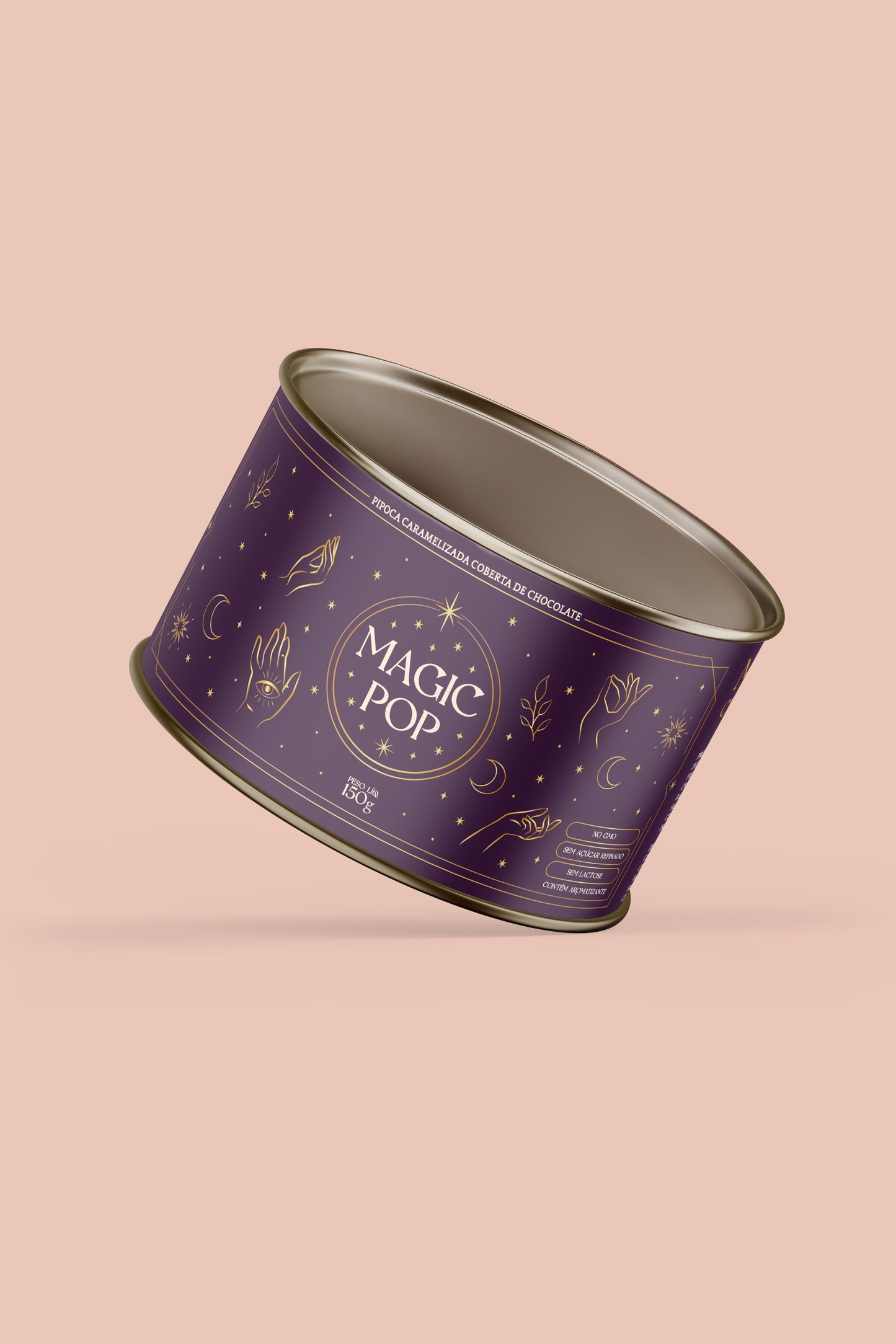 MAGIC POP — Pipoca caramelizada coberta de chocolate (150g)