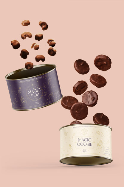 KIT MAGIC SWEETS – Pipoca + Cookies (Edição Natal)